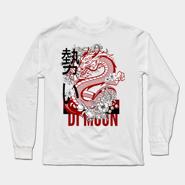 T shirt dragon japonais best sale
